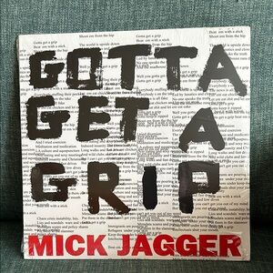 Mick Jagger Gotta Get A Grip album on vinyl